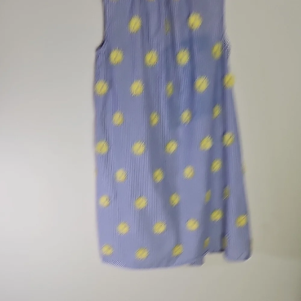 Lou & Grey Blue and White Striped Dress with Yellow Accents - Picture 8 of 8